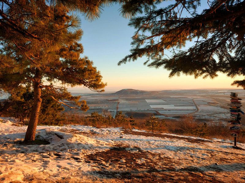 гора, рассвет, пейзаж, утро Утро на Машуке. фото превью