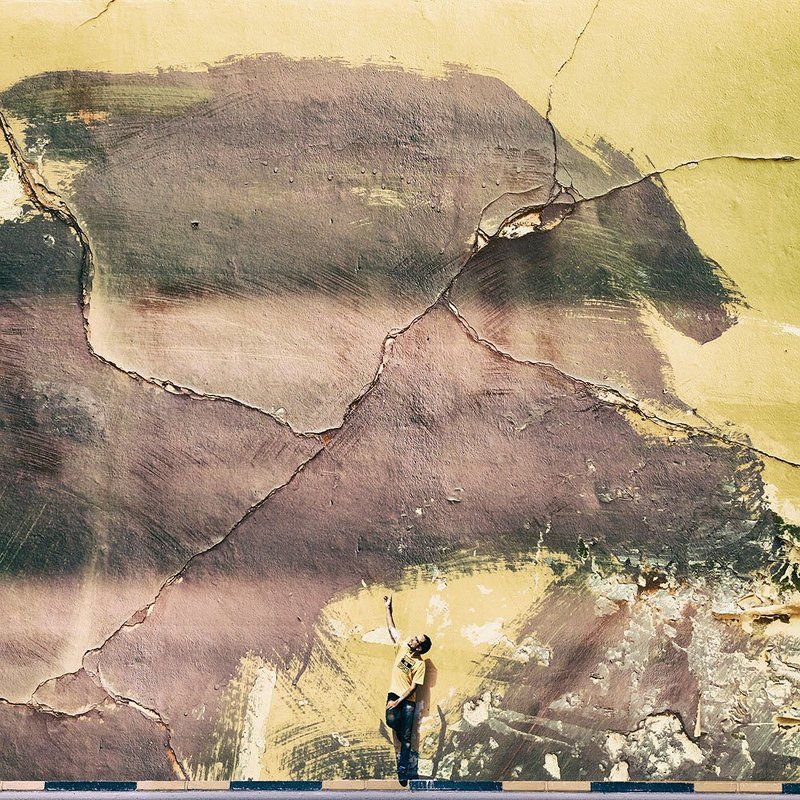 conceptual,fine art, milad safabakhsh, wall, people, abstract, minimal, street, photography Visions in my head фото превью