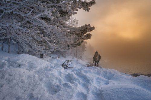Имандра в феврале