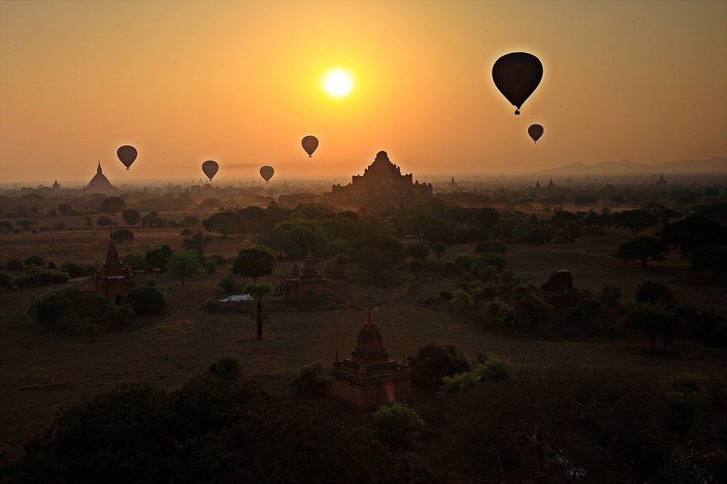 Tem of the sunrise ( Myanmar) фото превью