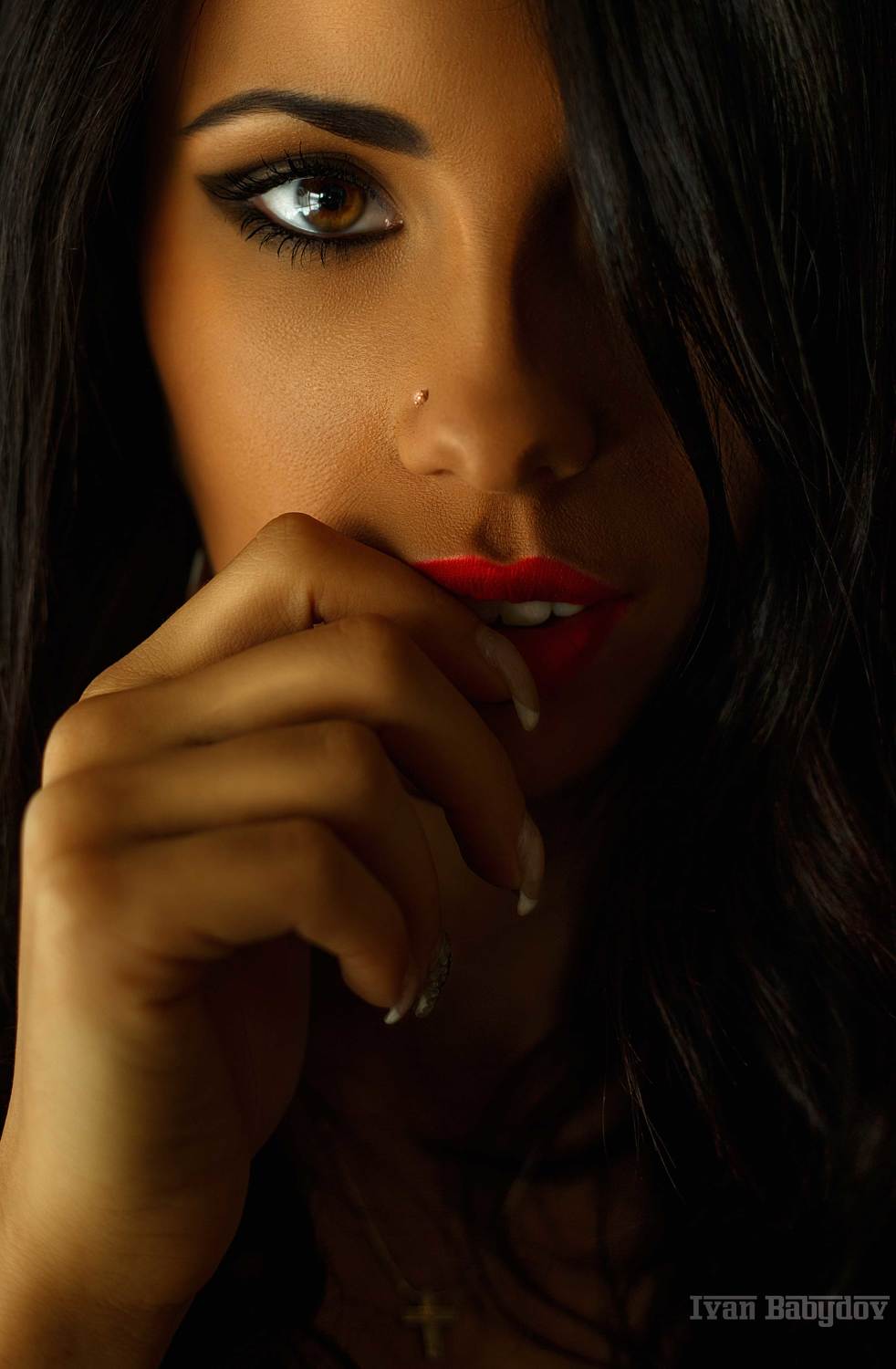 #face, #girl, #ivanbabydov, #khb, #mojo, #red, Бабыдов Иван