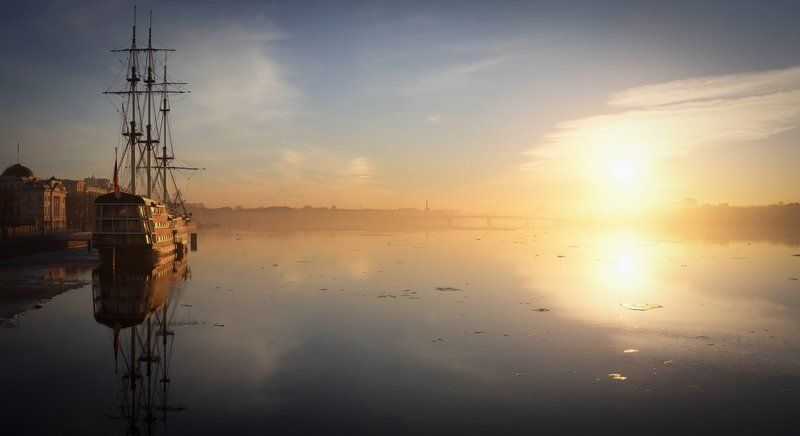 Рассвет фото превью