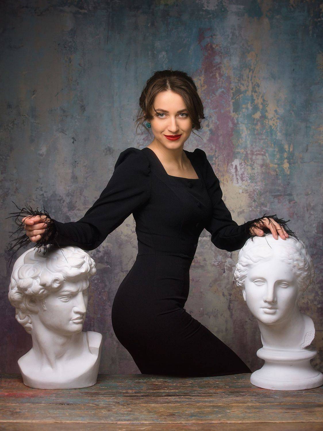 портрет, девушка, Алексей Назаров