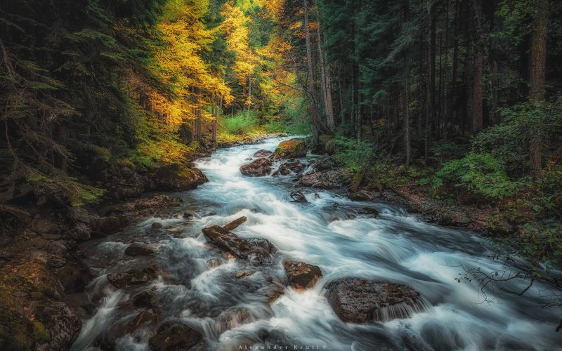 Осенний поворот фото превью