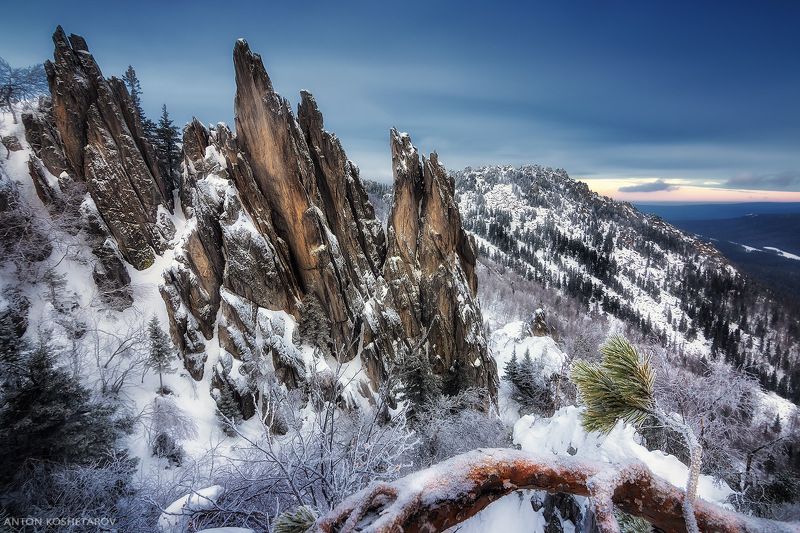 Зима на Южном Урале фото превью