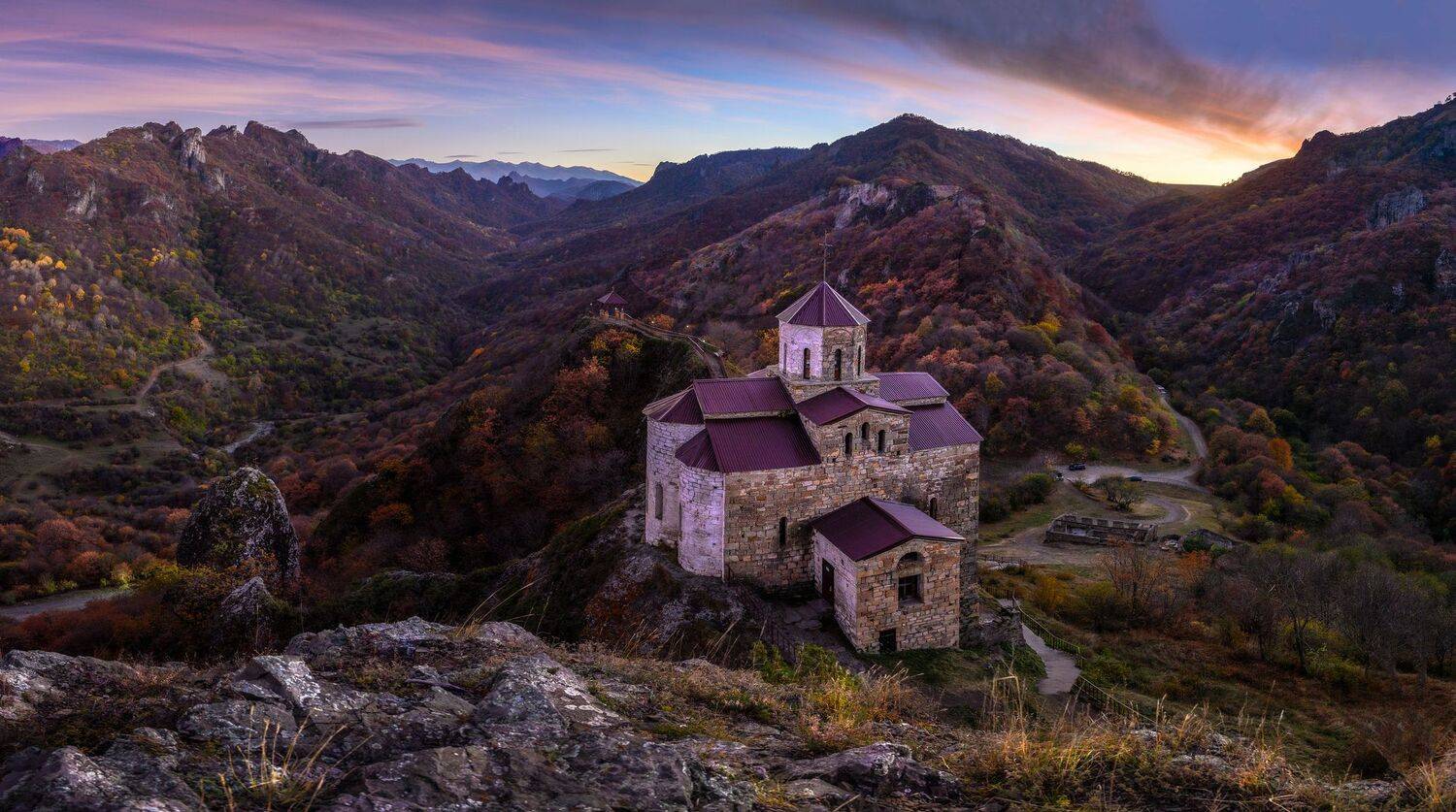 Храм # пейзаж #вечер #архетиктура, Валерий Одинцов