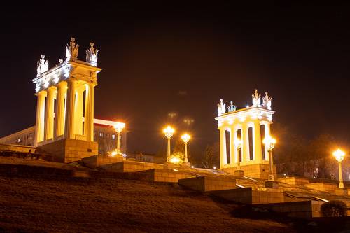 Night Volgograd