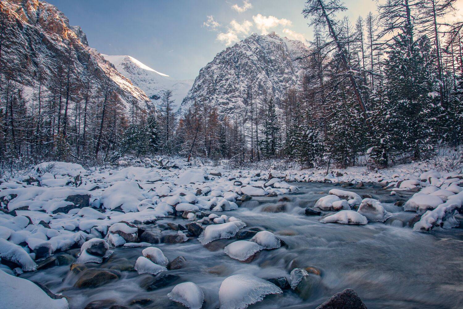 алтай. осень. горы., Евгений Дроботенко