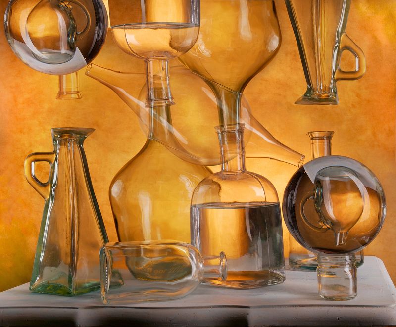 алхимия, стекло, бутылки, стеклянный шар Алхимия фото превью