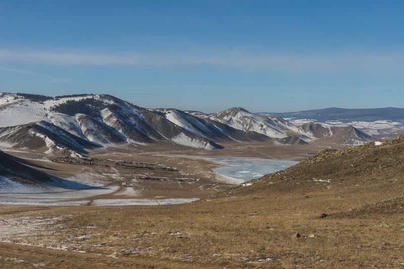 Тажеранская степь зимой фото превью