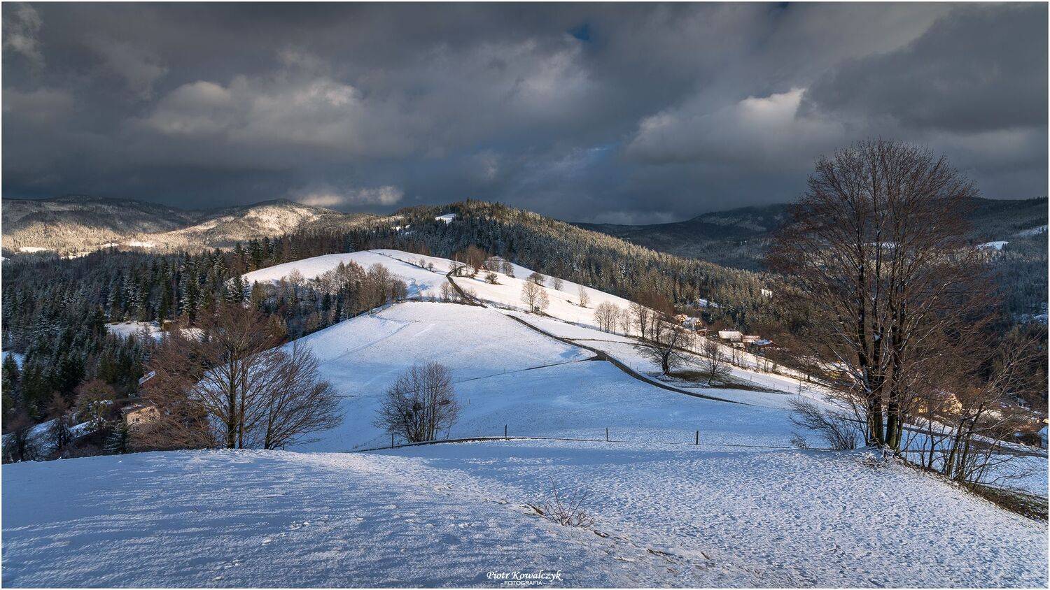zima, polska, Kowalczyk Piotr