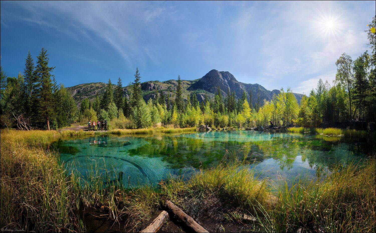 горный алтай, горы, гейзерное озеро, Андрей Шумилин