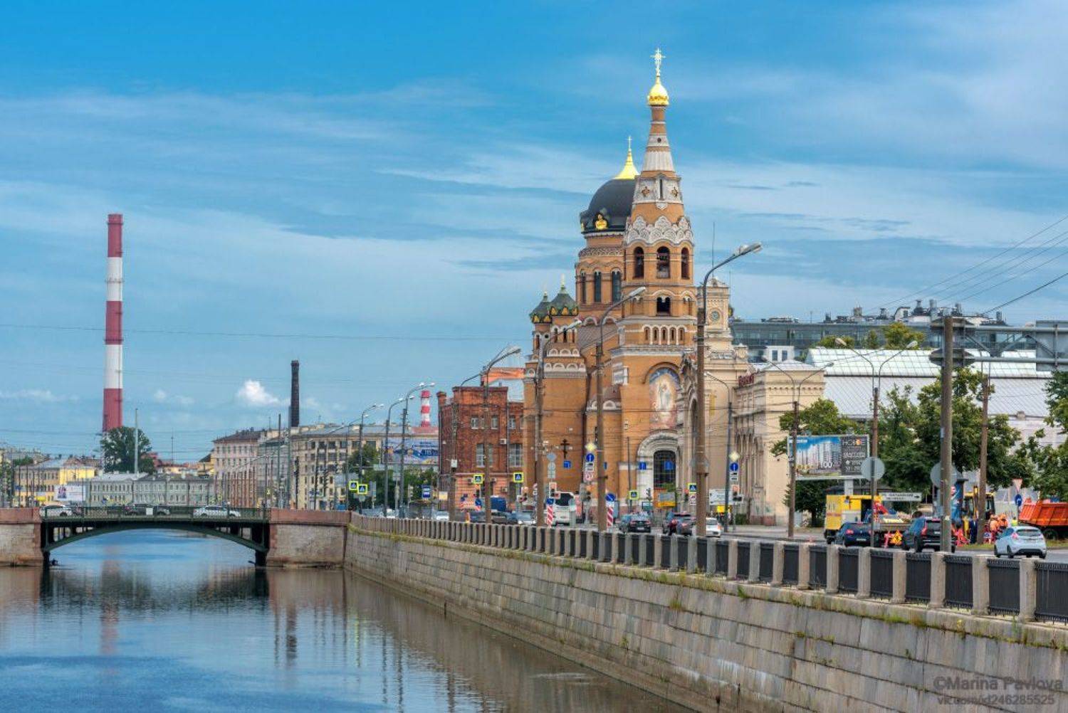 город, архитектура, храм, храм воскресения христова (у варшавского вокзала), обводный канал, городской пейзаж, nikon, Павлова Марина