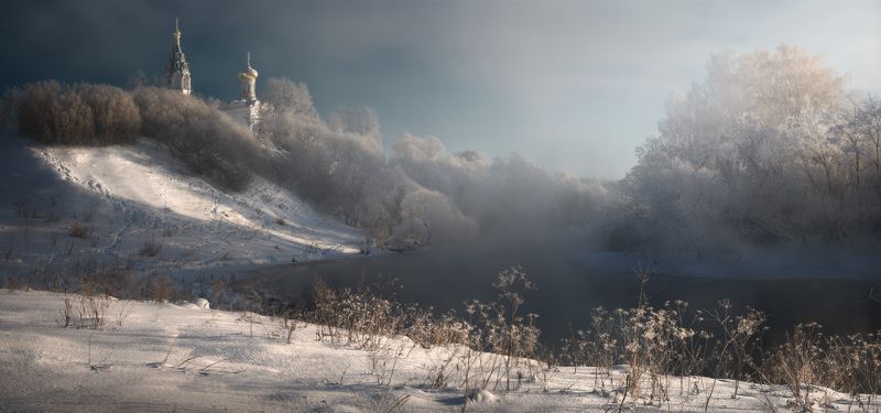 Морозный день фото превью