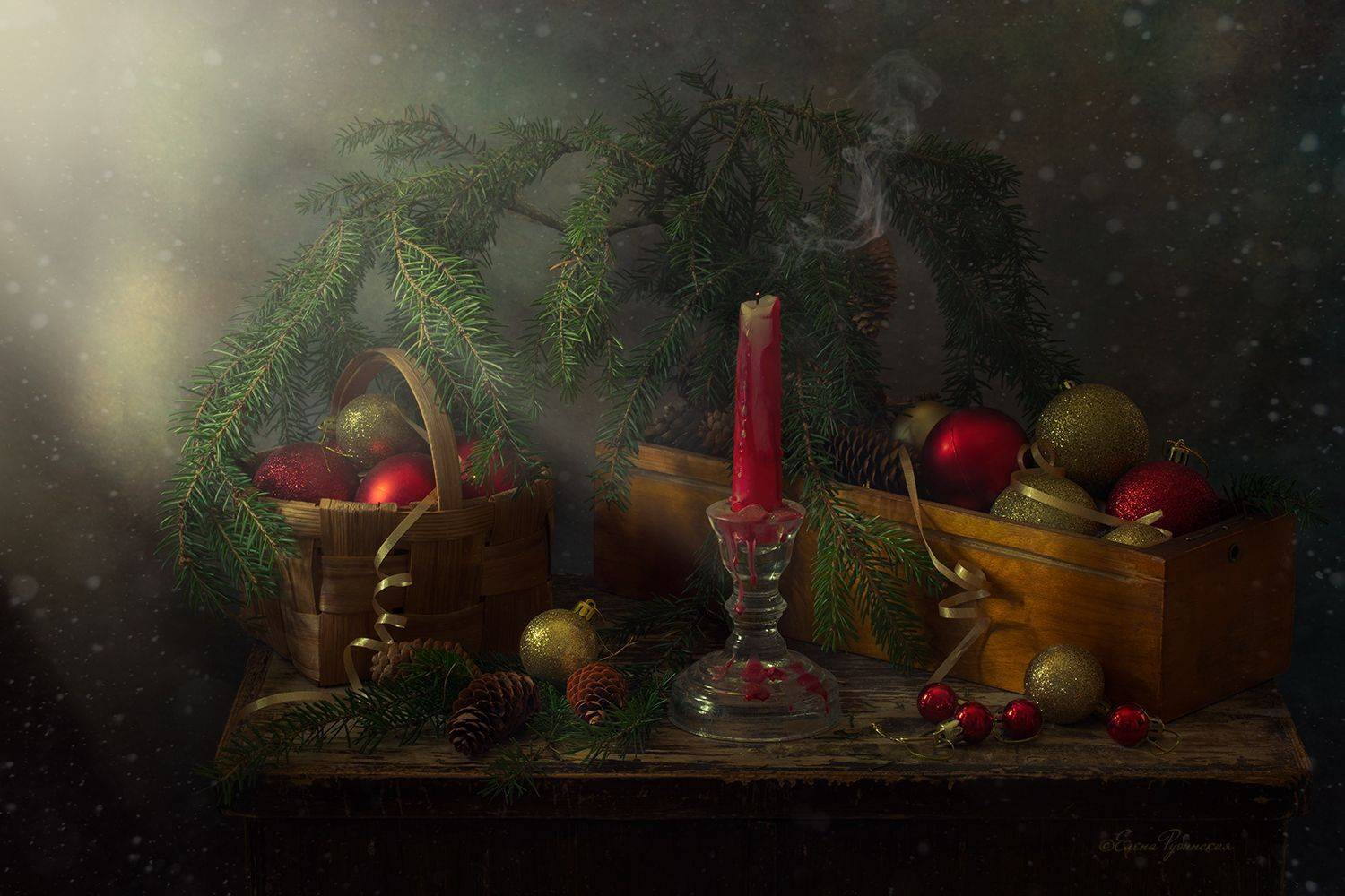 новый год, кострома, натюрморт, Елена Рубинская
