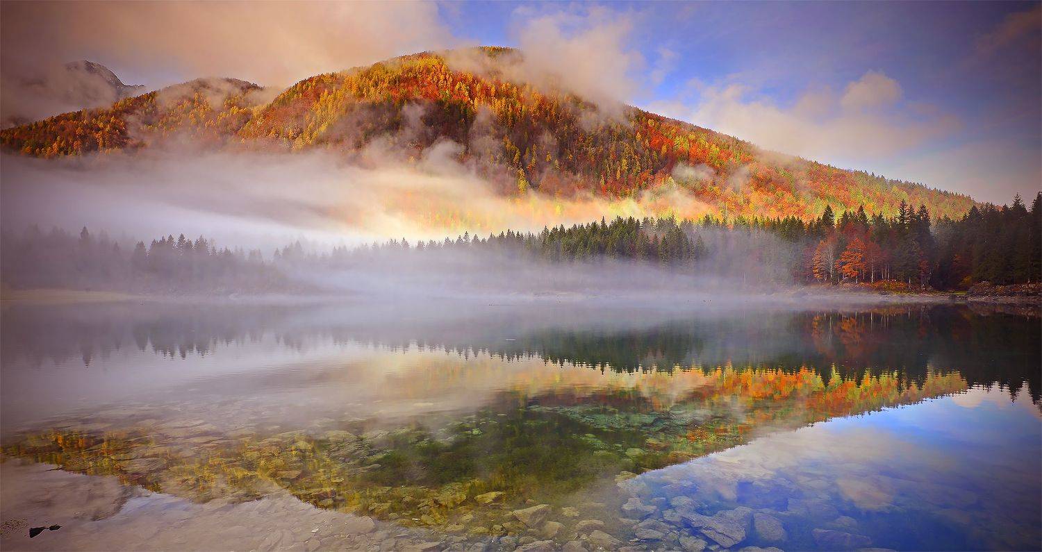Vangelis  Anderson lago belleza Alpes  Italia nostalgia tristeza brumas monta&ntilde;as , Blanco Emilio