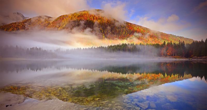 Vangelis  Anderson lago belleza Alpes  Italia nostalgia tristeza brumas montañas   фото превью