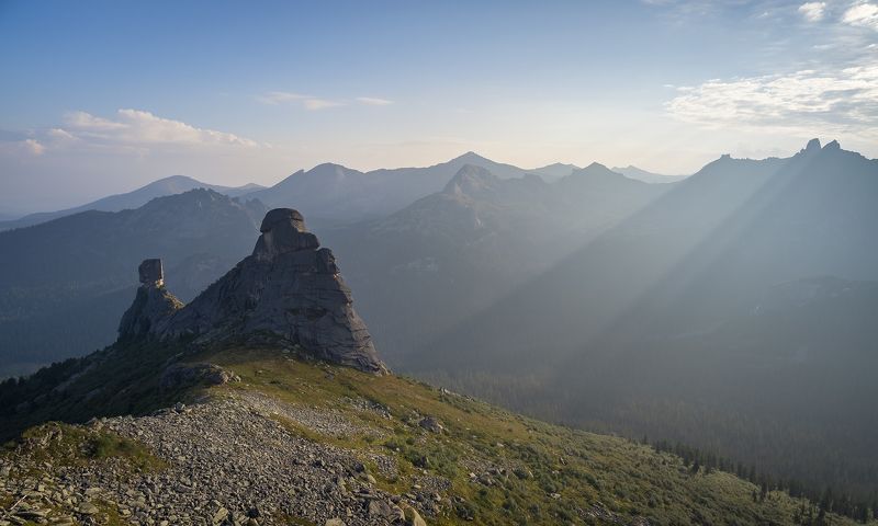...Утренний свет у скалы Кит... фото превью