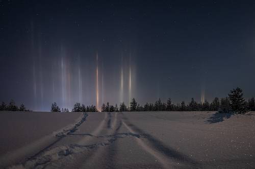 Световые столбы