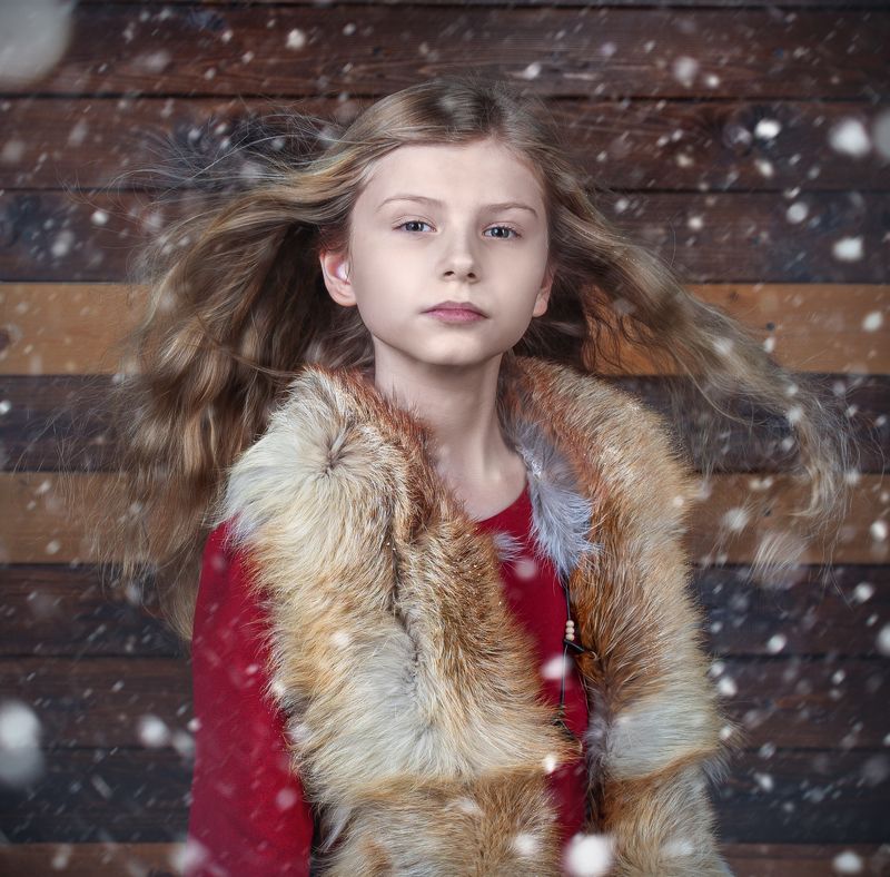 студийный портрет, детский портрет Варвара фото превью
