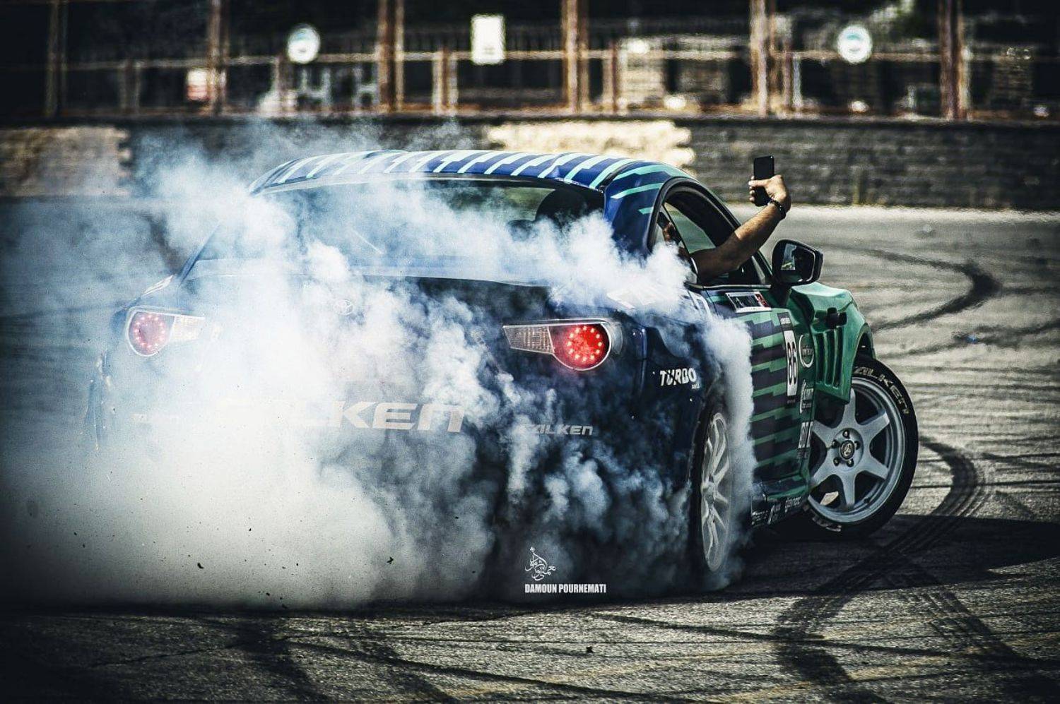 #dirift#toyota#smoke#turkye#, DAMOUN POURNEMATI