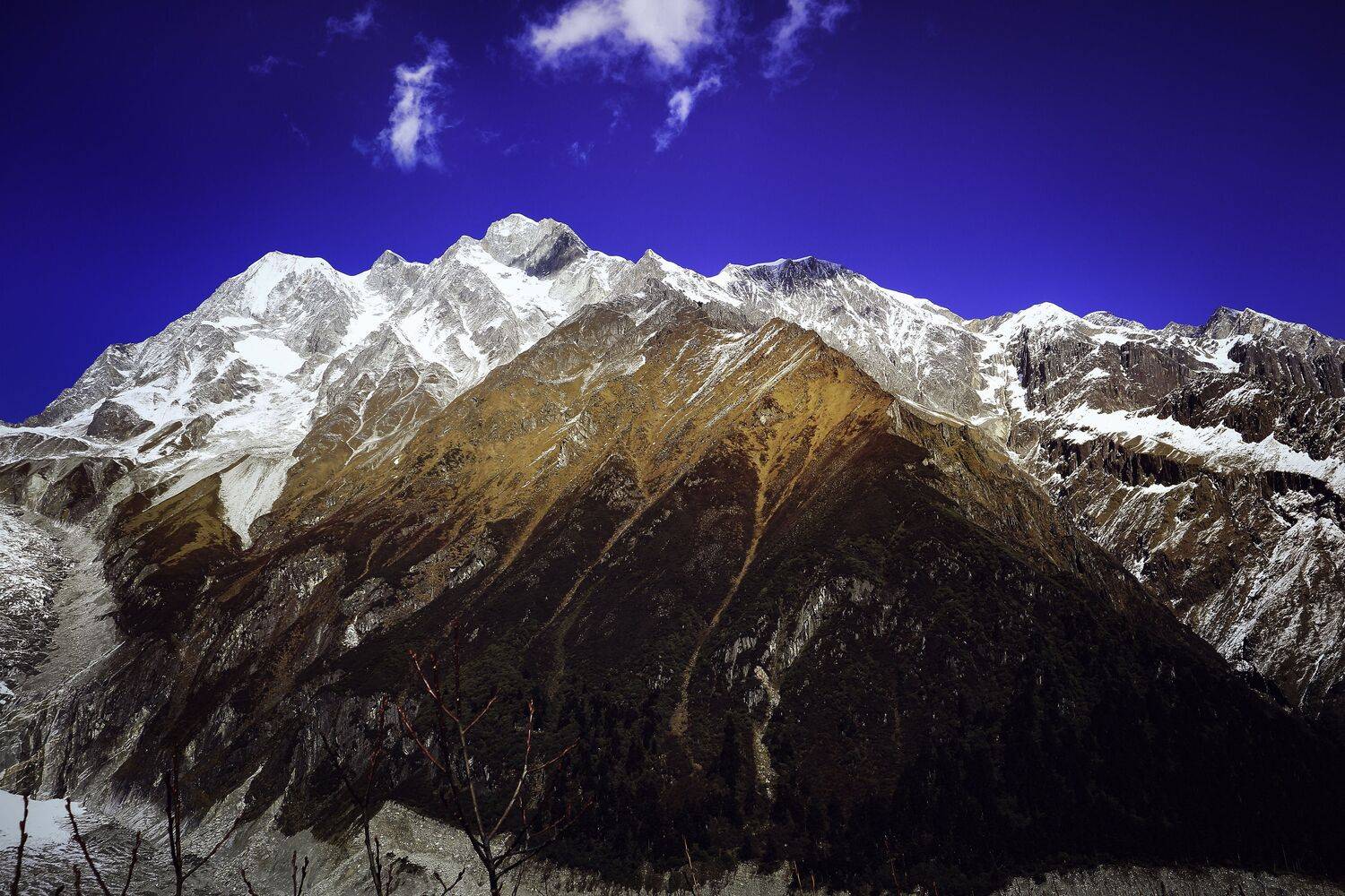 日照金山 &mdash; 川藏线 . 267, 吴 微雨墨烟鸿