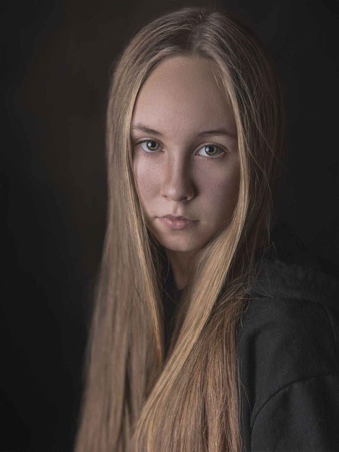 портрет, девушка, веснушки, блондинка, взгляд, portrait, sight, freckles, girl portrait,, Aleksey Sologubov