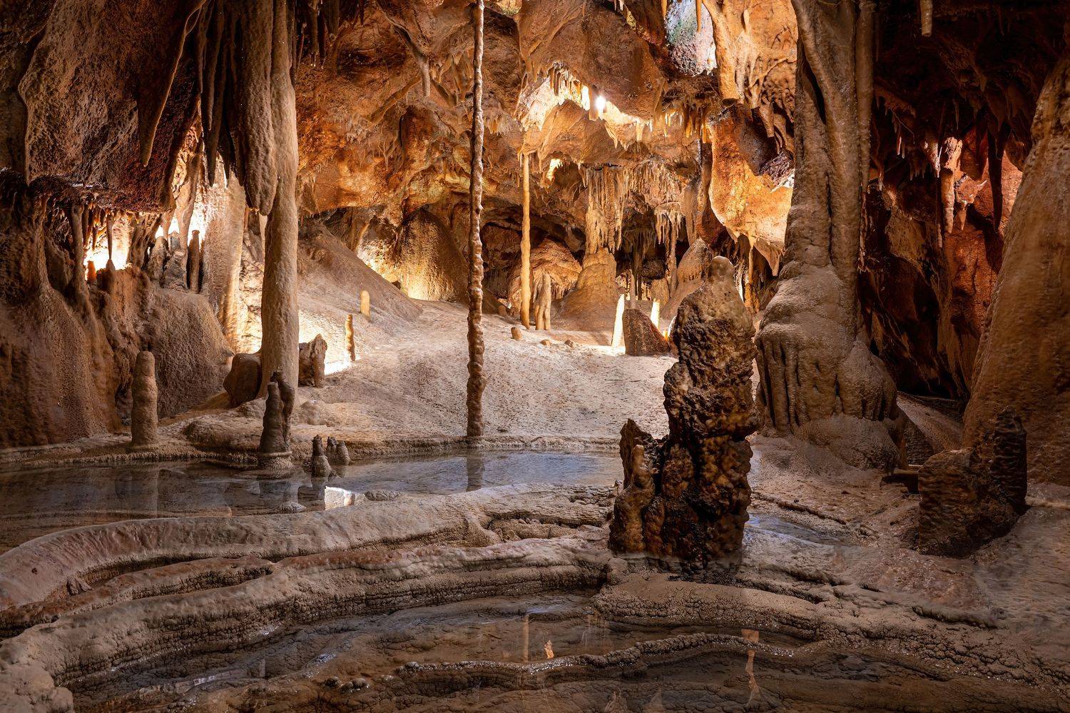 пещера, пейзаж, сталактиты, сталагмиты, геология, ночь, cave, landscape, long exposure, geology, unique, low light, Наталья Пирогова