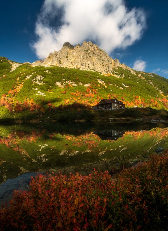 Autumn mountain фото превью