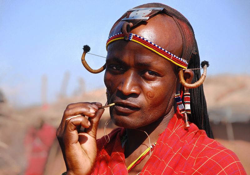 портрет кения африка kenia kenya africa portrait Шаман \\ Shaman фото превью