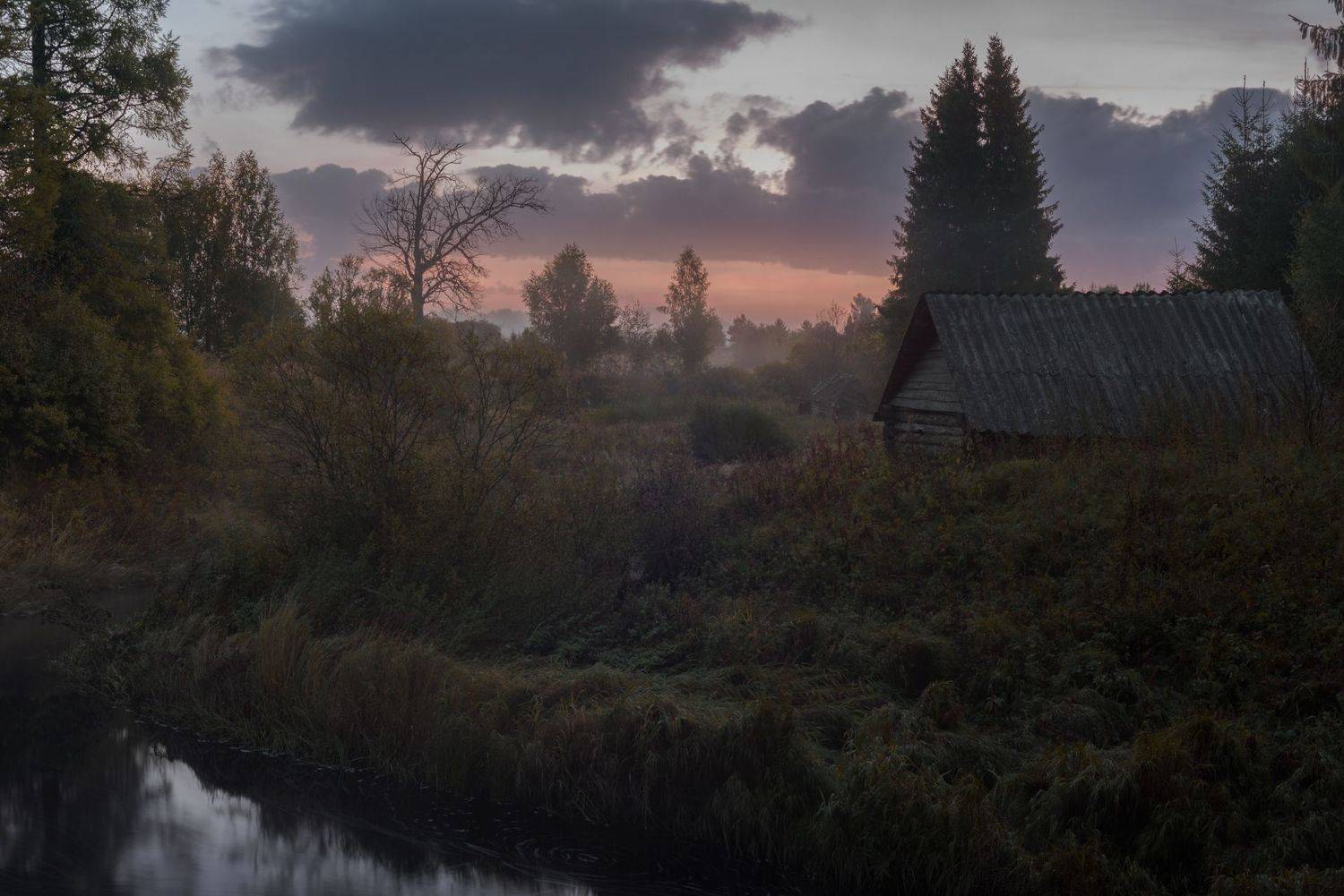 новгородская область, рассвет, Roman Fabrichny