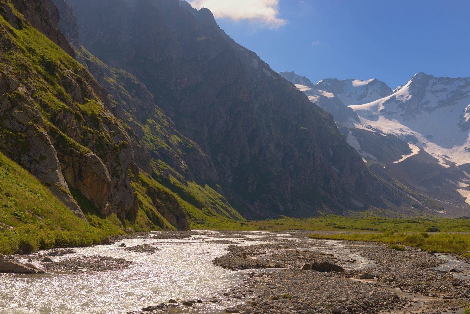горы лето кавказ, Александр Жарников