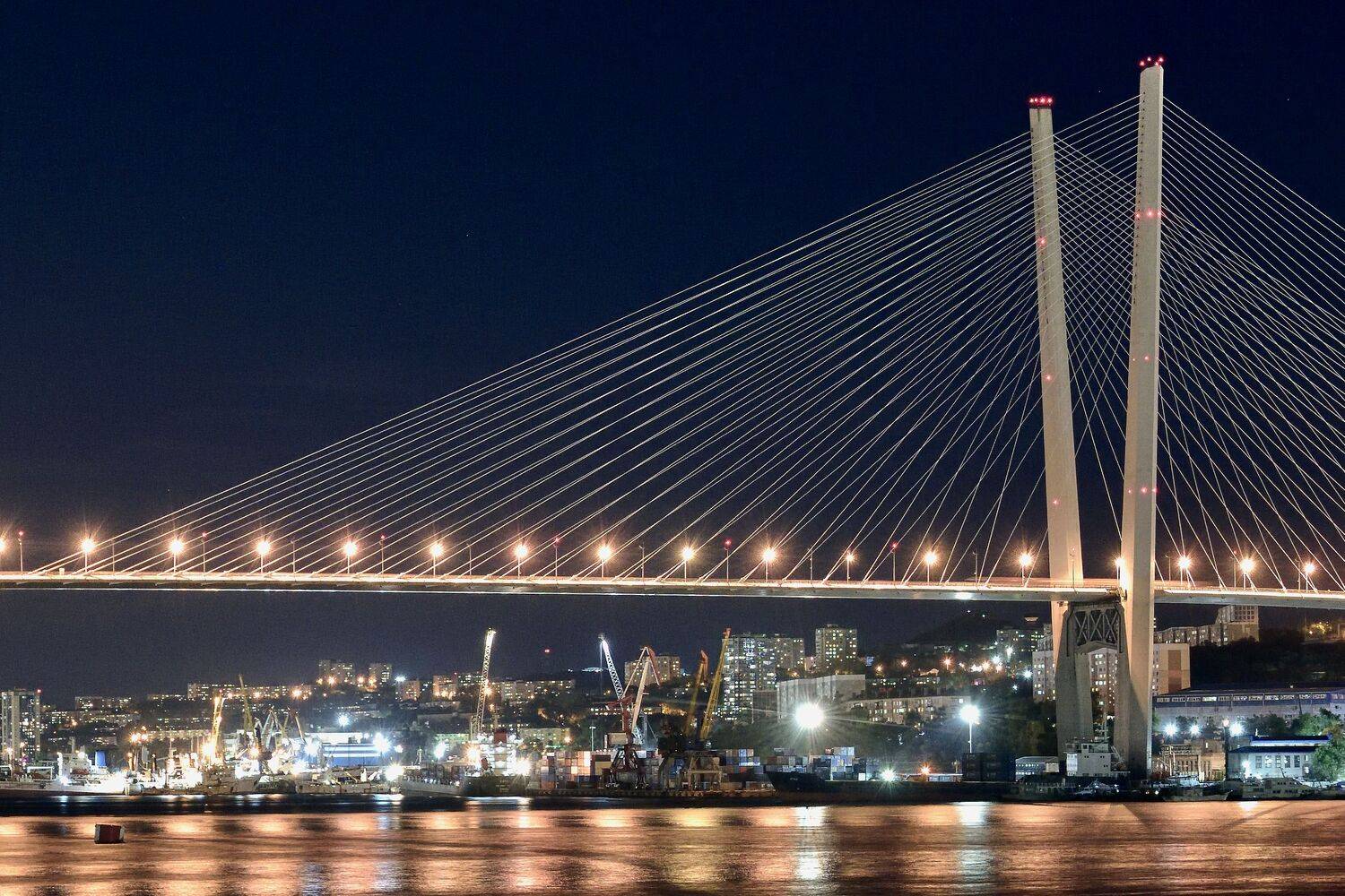 владивосток, золотой мост, бухта золотой рог,, Байдуков Александр