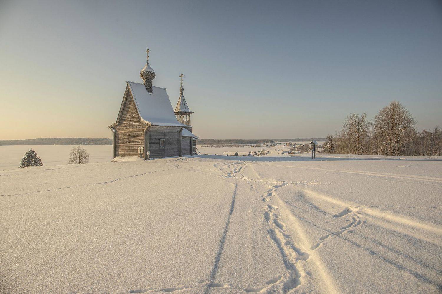 архангельская обл.,вершинино,никольская часовня, alexOmRam