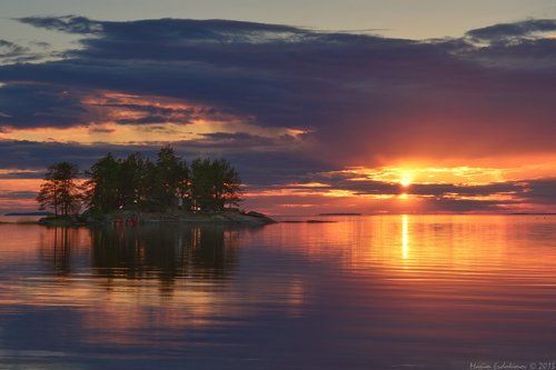 Как-то вечерком на Онего...