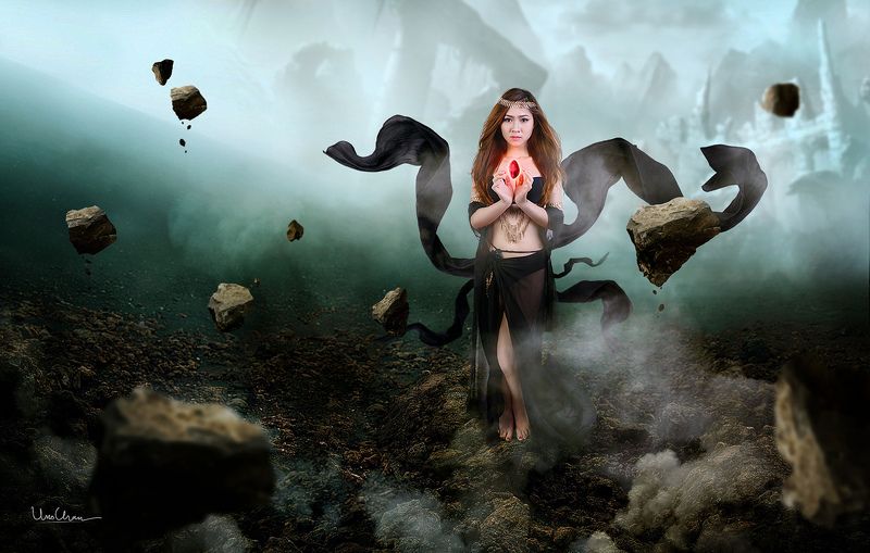 unochan, vuonghongchan, vietnam, girl, manip Hai yen фото превью