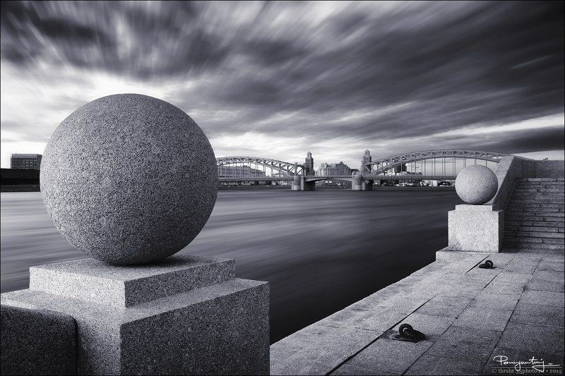 bridge, embankment, neva, river, st.petersburg, большеохтинский, мост, набережная, нева, петербург, петра-великого, питер, река, санкт-петербург, смольная Лета фото превью