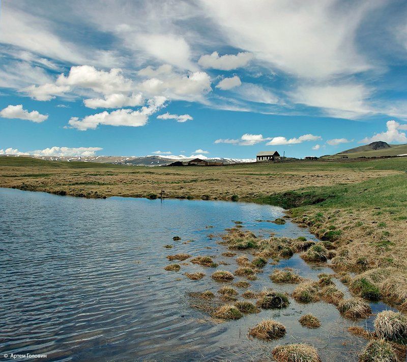 Укок, Алтай, весна Весна на Укоке фото превью