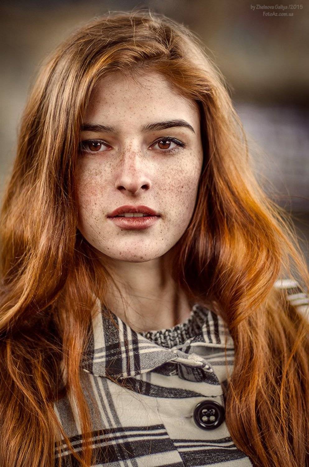 Веснушки, Девушка, Желнова Галия