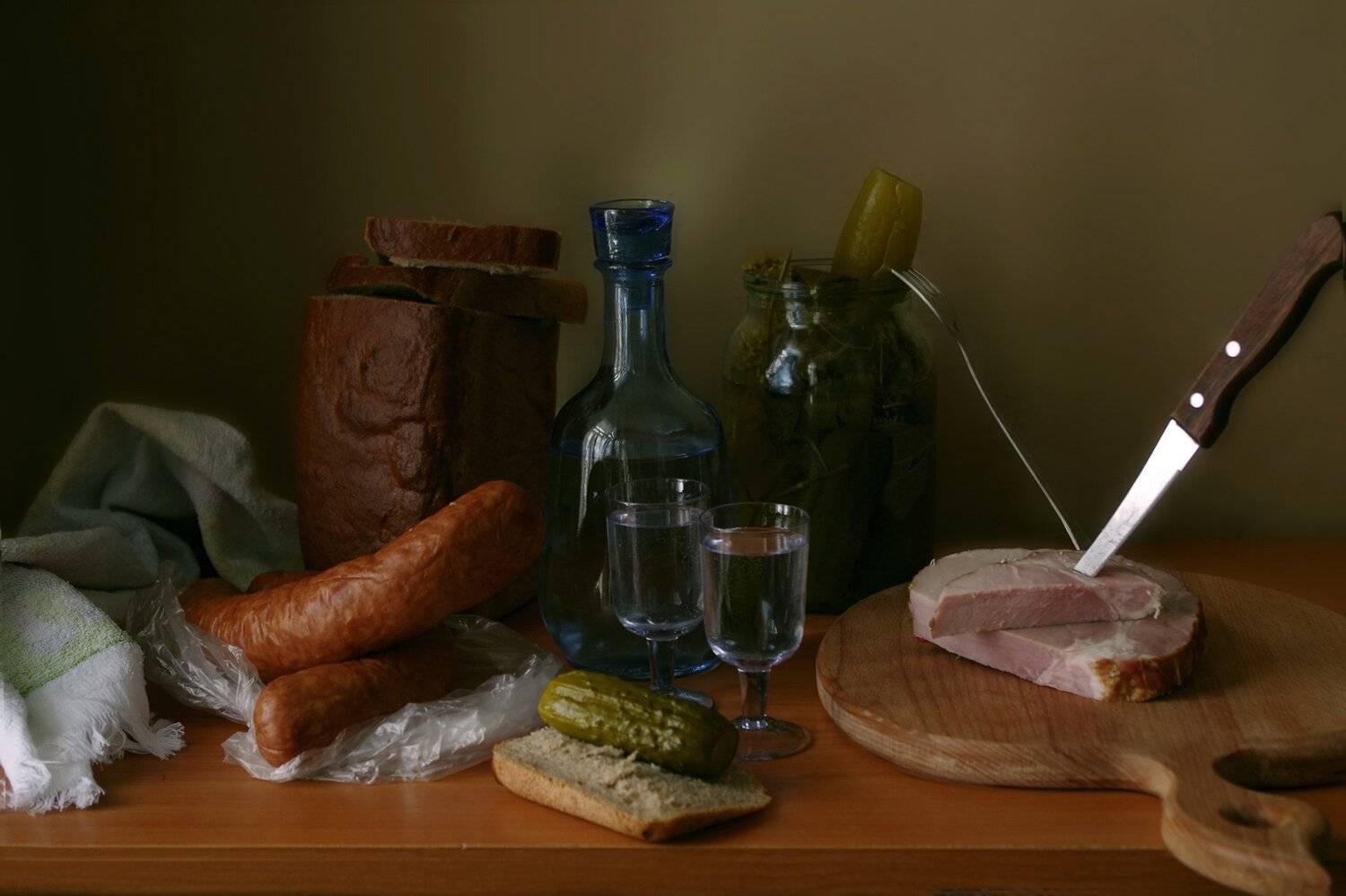 Еда, Натюрморт, Вера Павлухина