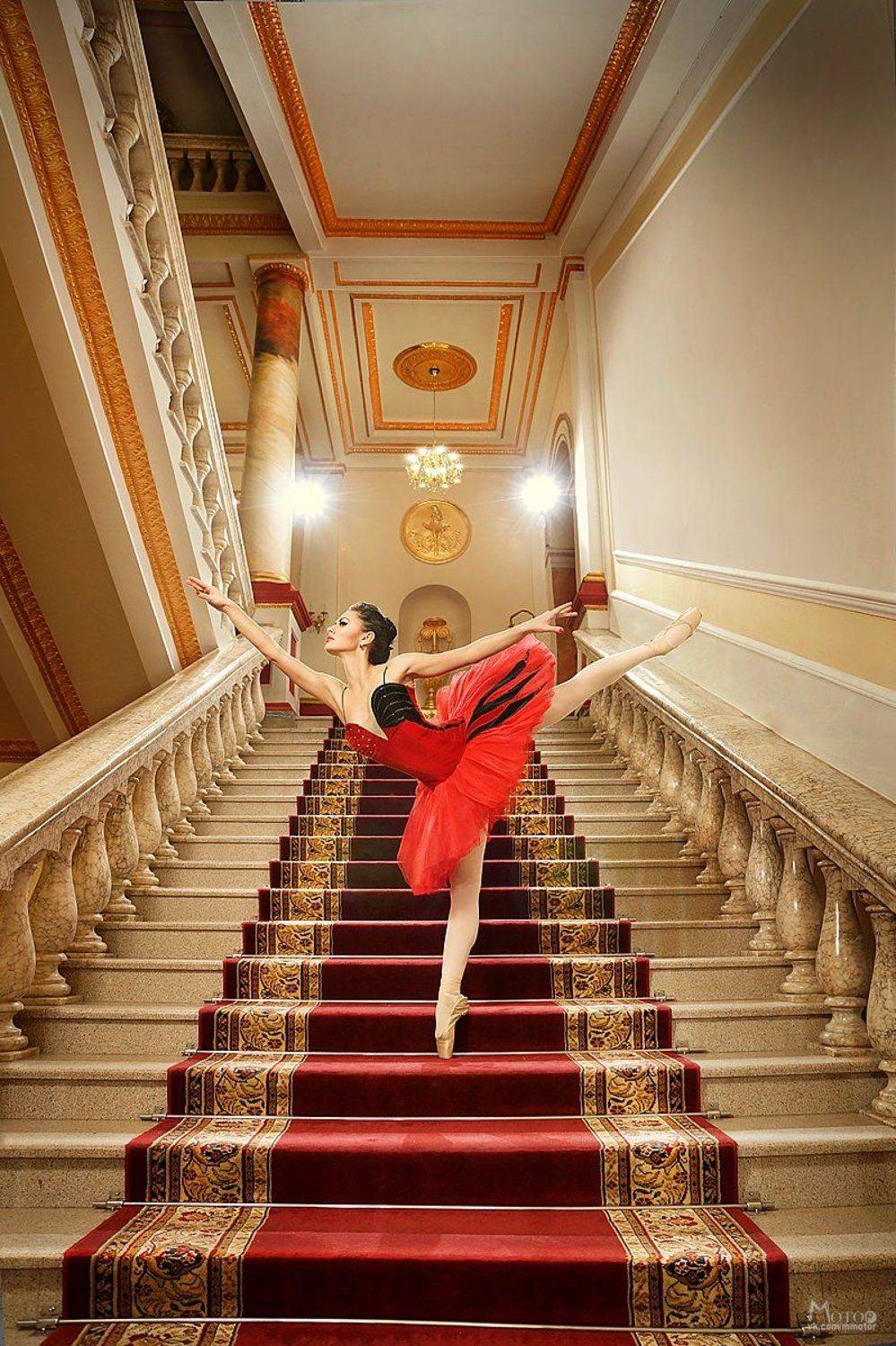 девушка, бьюти, красотка, зима, глаза, филармония, балерина, Матвеев Максим