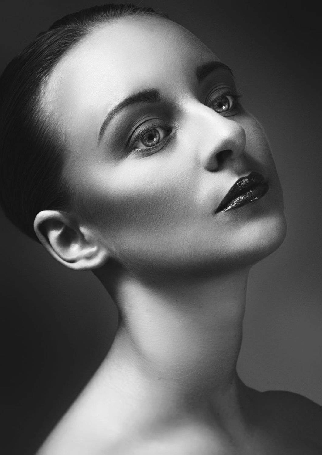 art, beautiful, beauty, black & white, encsi, encsi f?ldes, gorgeous, jozef kiss, lovely, portrait, Jozef Kiss