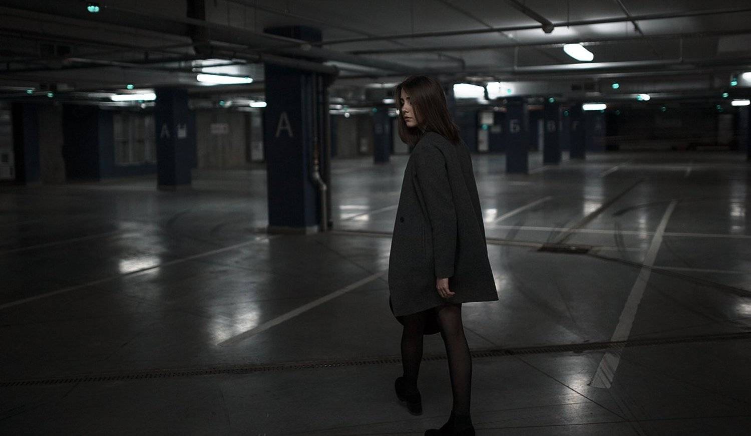 35 мм, D700, Движение, Настроение, Перспектива, Портрет, Серый, Сигма 35мм, Келина Ирина