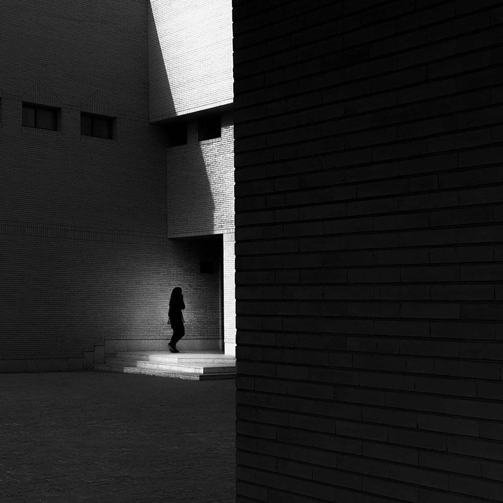 street, photography, shadow, light, building, fine art, black and white, milad safabakhsh,, milad safabakhsh