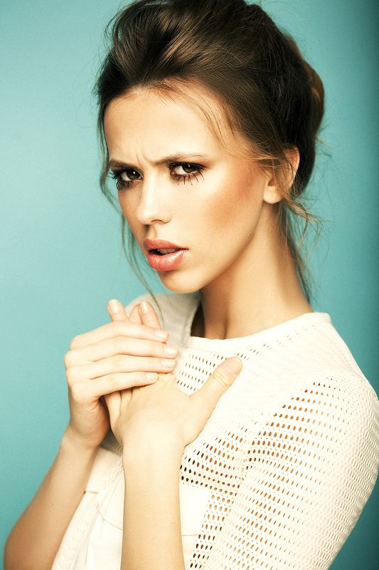 girl, portrait, studio Inna фото превью