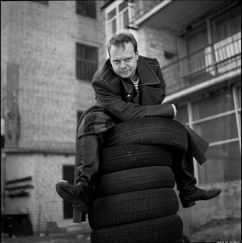 120 film, 6x6, Actor, Bw, Emotion, Portrait, Yashica Юлий.Актер. фото превью