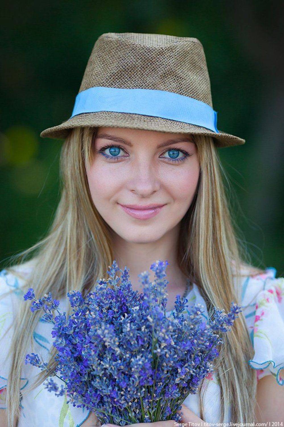 Взгляд, Глаза, Гламур, Девушка, Крым, Крымский прованс, Лаванда, Лето, Лицо, Отдых, Портрет, Шляпа, Ялта, Serge Titov