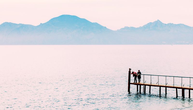 на море фото превью