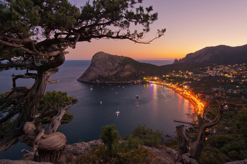 Крым, Море, Новый Свет Летний вечер. фото превью