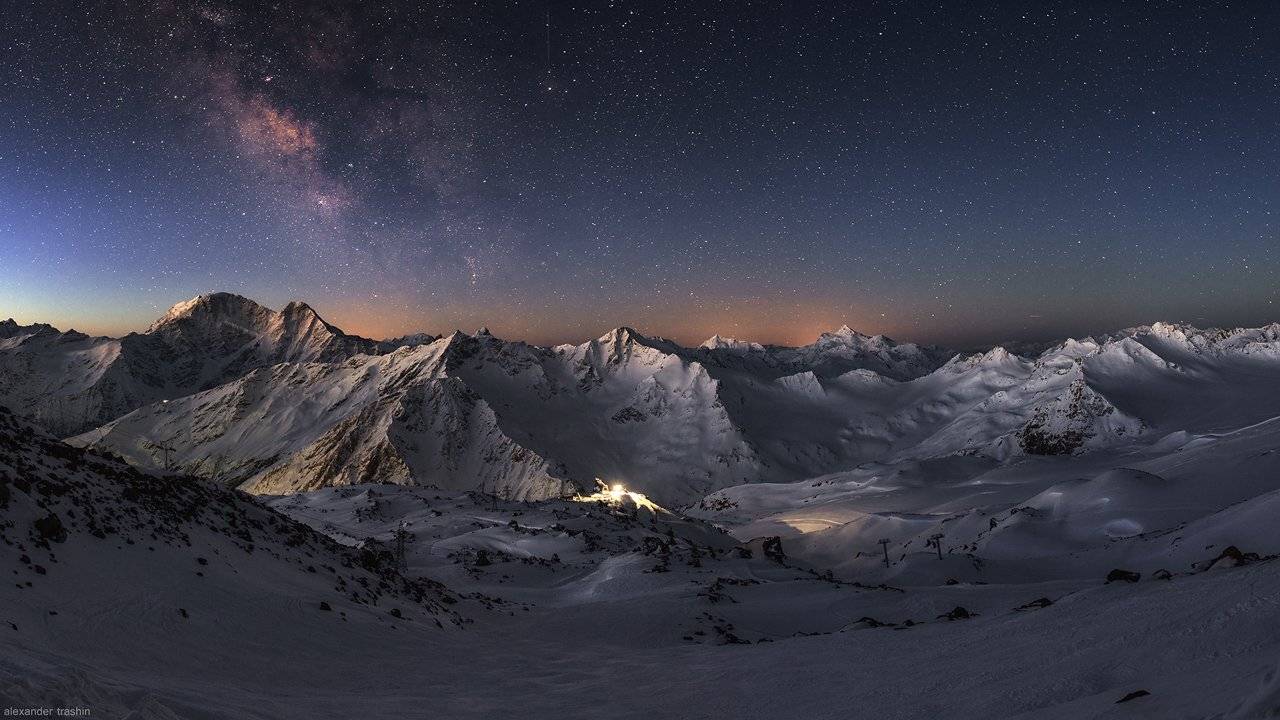 гара-баши, кавказ, приэльбрусье, северный кавказ, эльбрус, Александр Трашин